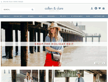 Tablet Screenshot of collenandclare.com